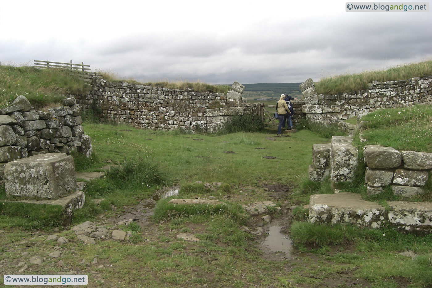 Hadrian's Wall Path - Milecastle 37 from the south